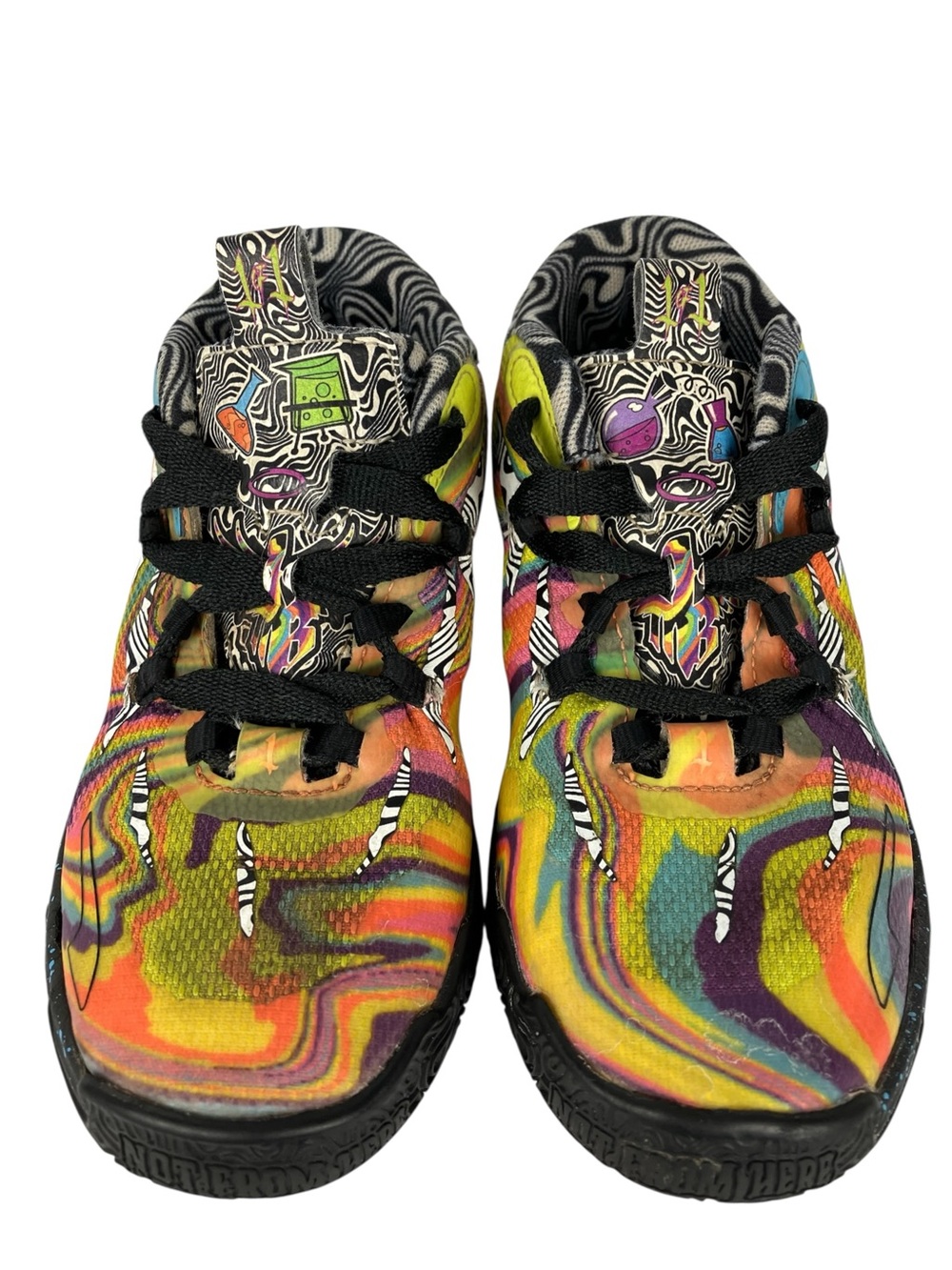 Puma M.E.L.O Dexter's Laboratory Basketball Sneakers Youth 12C Colorful Science